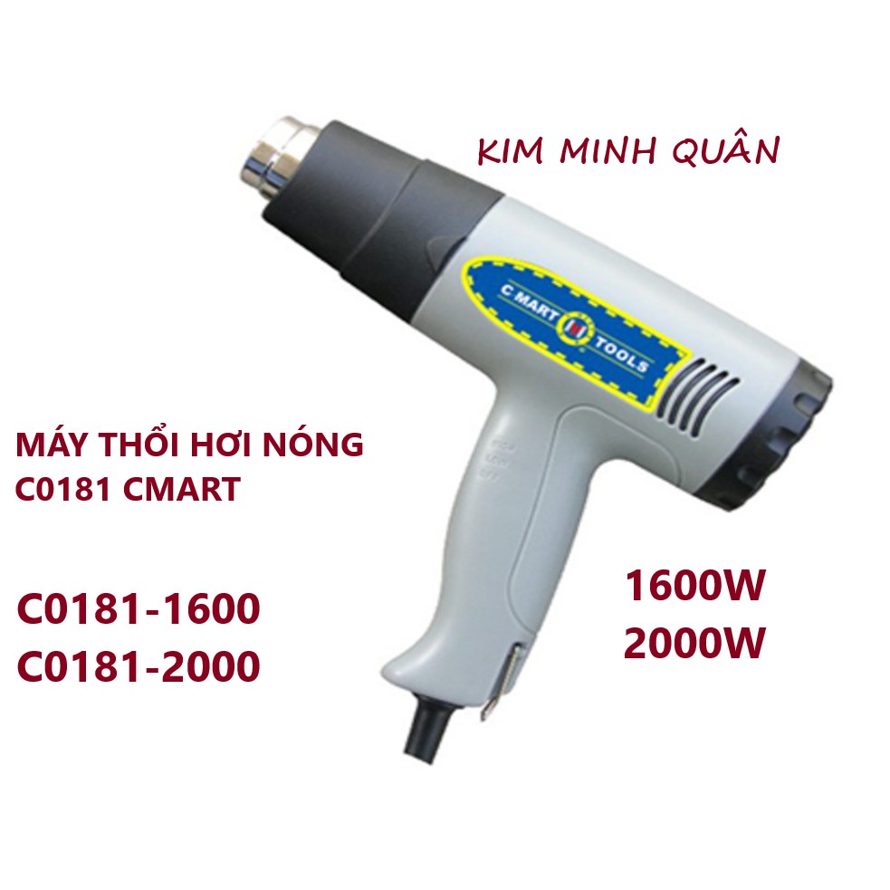 Máy Thổi Hơi Nóng Cao Cấp 1600W - 2000W C0181 CMART