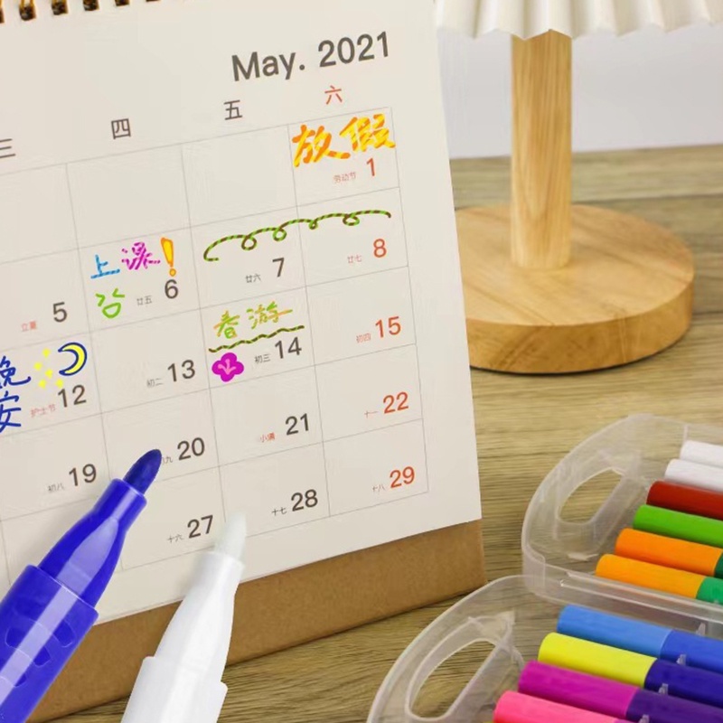 Set 12 Bút Màu Nước Thần Kì Thay Đổi Màu Sắc Vui Nhộn Kèm 10 Plus 2 Bút Dành Cho Bé
