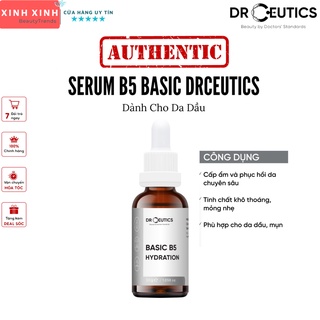 Tinh chất b5 basic hydration 5% drceutics cho da dầu mụn