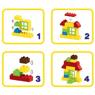[SHOPEE GIÁ RẺ] Đồ Chơi Lắp Ráp Junior Block Creative Bricks 202
