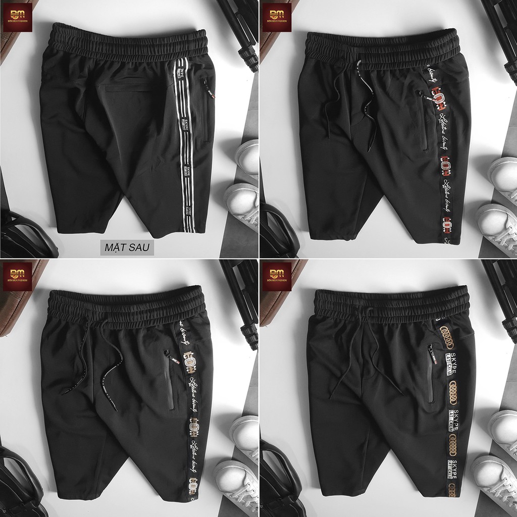 Quần Short Nam Thun 1 Viền Sọc Nhiều Hình, Mã QS502 | BigBuy360 - bigbuy360.vn