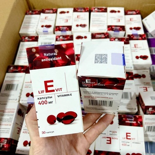 Vitamin E đỏ 400mg Nga Zenvita