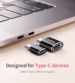 Jack chuyển Micro USB sang USB TypeC 3.1 Baseus