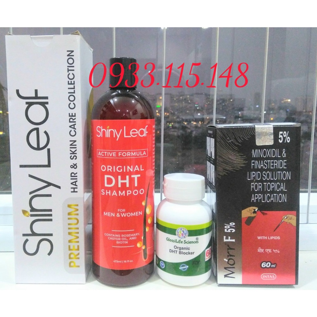 Combo - Dầu Gội DHT Blocker + DHT Organic + Morr F5