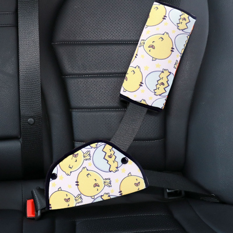 Vỏ Bọc Dây Đai An Toàn Họa Tiết Hoạt Hình Có Thể Điều Chỉnh Cho Bé