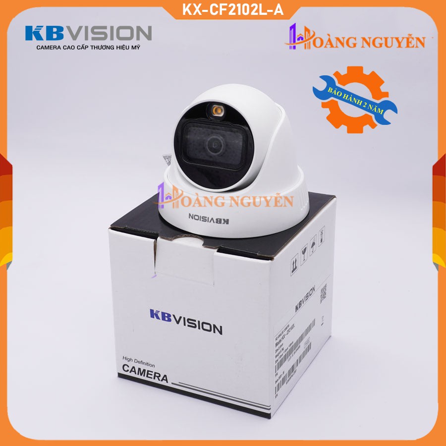 Camera quan sát HD ANALOG KBVISION KX-CF2102L-A ( 2.0 Megapixel, hồng ngoại 20m )