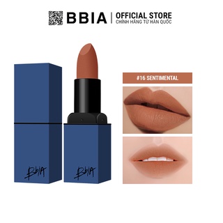 Son Thỏi Lì Bbia Last Lipstick Version 4 -16 Sentimental (Màu Nude Pha Đất) 3.5g - Bbia Offical Store
