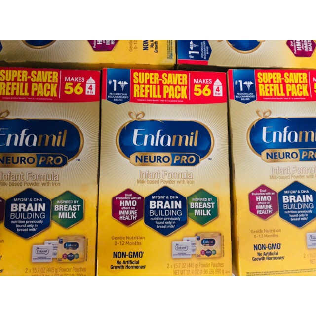 Sữa bột Enfamil Neuro Pro non gmo 1.03kg - 890gr