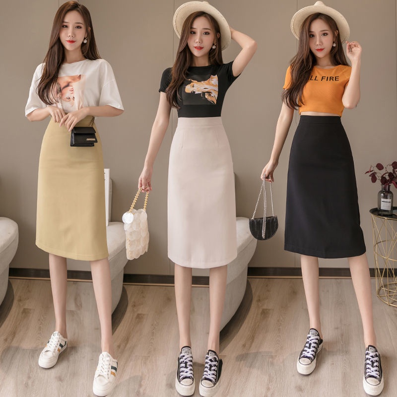 Chân Váy Dài Kiểu Dáng Đơn Giản Thời Trang Công Sở Cho Nữ