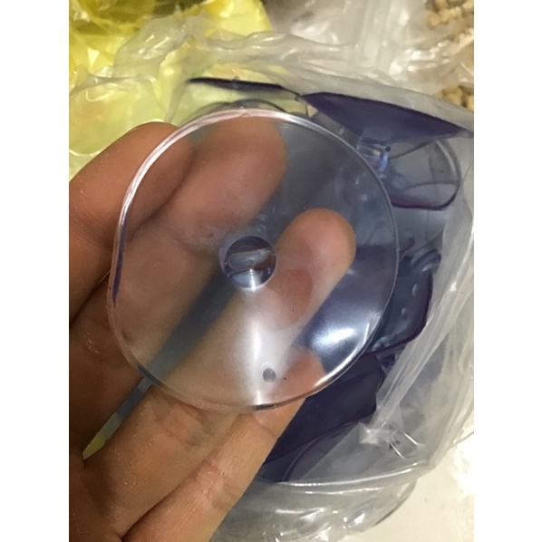 Hít Kính - Núm Nhựa Hít Kính Kê Mặt Bàn Loại 3Cm Và 5Cm