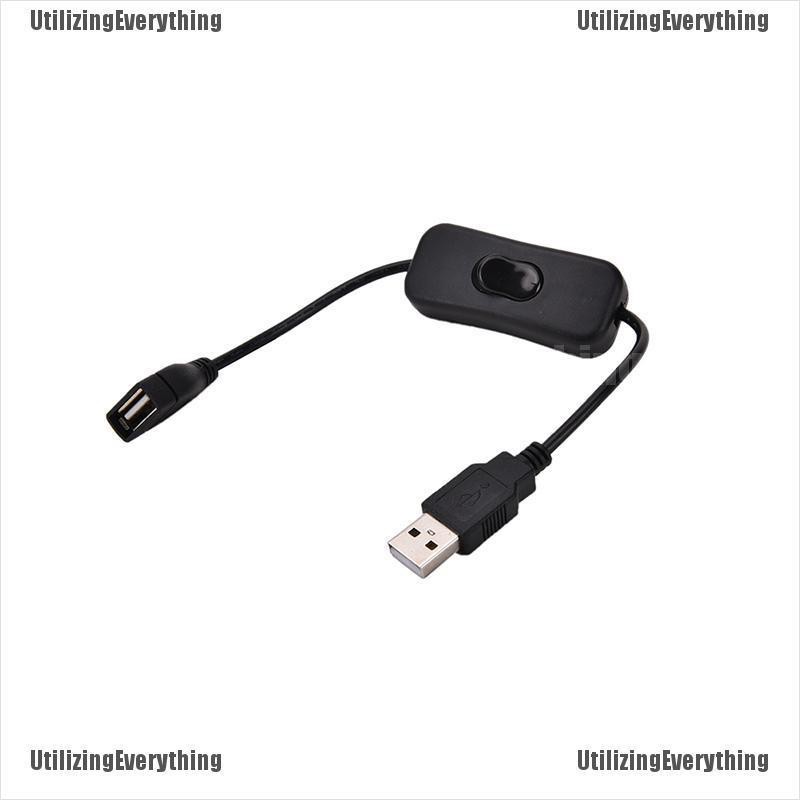 Dây cáp USB kèm công tắc điều khiển nguồn cho Raspberry Pi Arduino USB