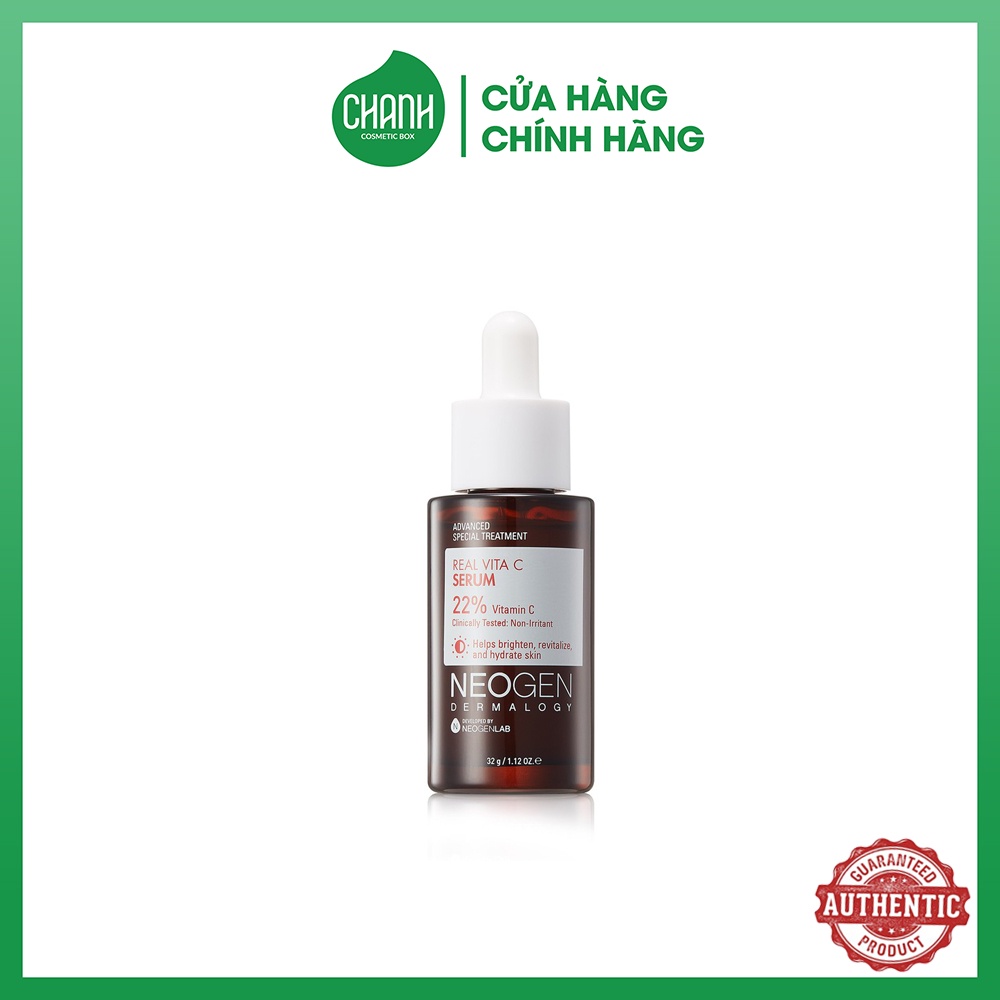 Tinh Chất Vitamin C Xoá Thâm, Làm Sáng Da Neogen Dermalogy Real Vita C Serum 32g