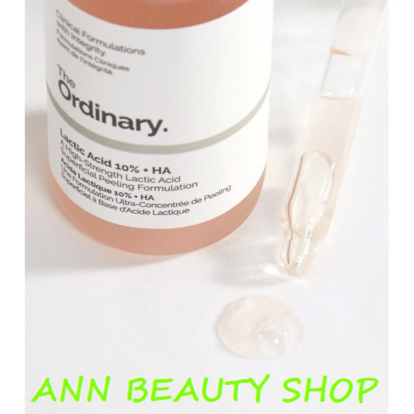 Tinh Chất Tẩy Tế Bào Chết Cấp Nước The Ordinary Latic Acid + HA 30ml | BigBuy360 - bigbuy360.vn