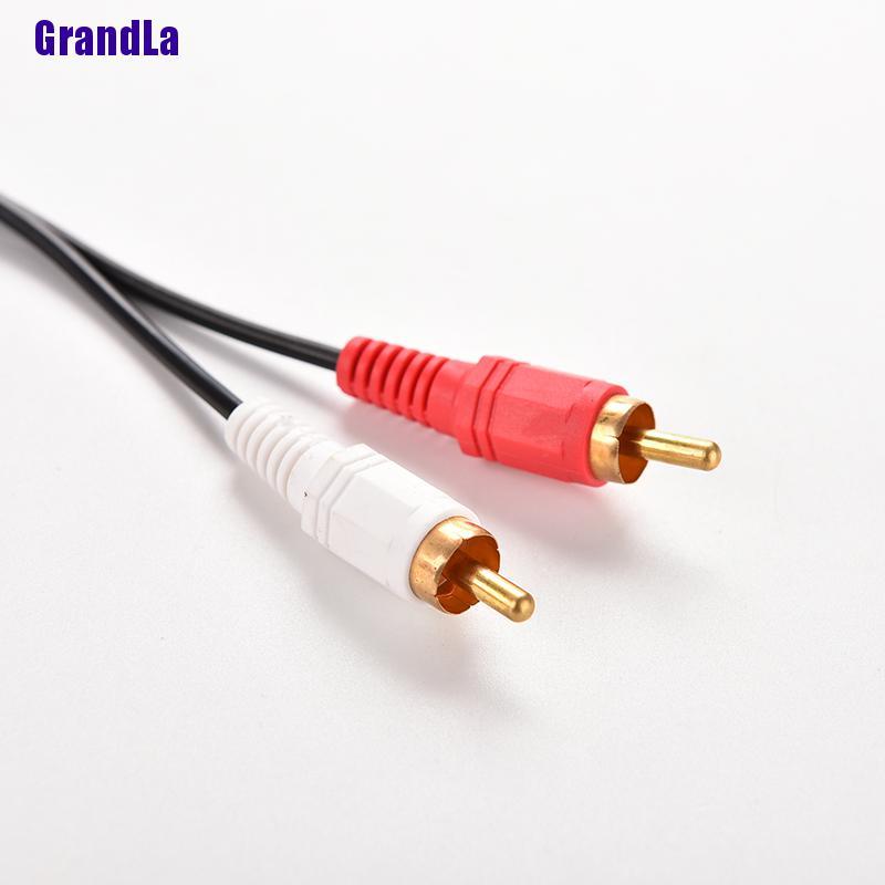 Dây Cáp Chia Cổng Âm Thanh 3.5mm 1 / 8 "sang 2 Đầu Rca