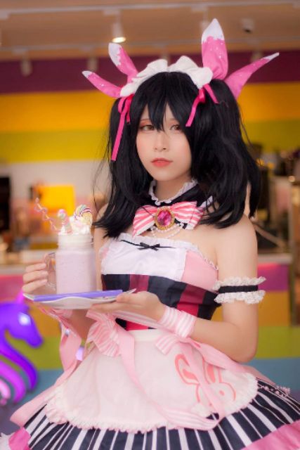 [ Có sẵn ] Set cosplay Nico love live ver valentine maid | BigBuy360 - bigbuy360.vn