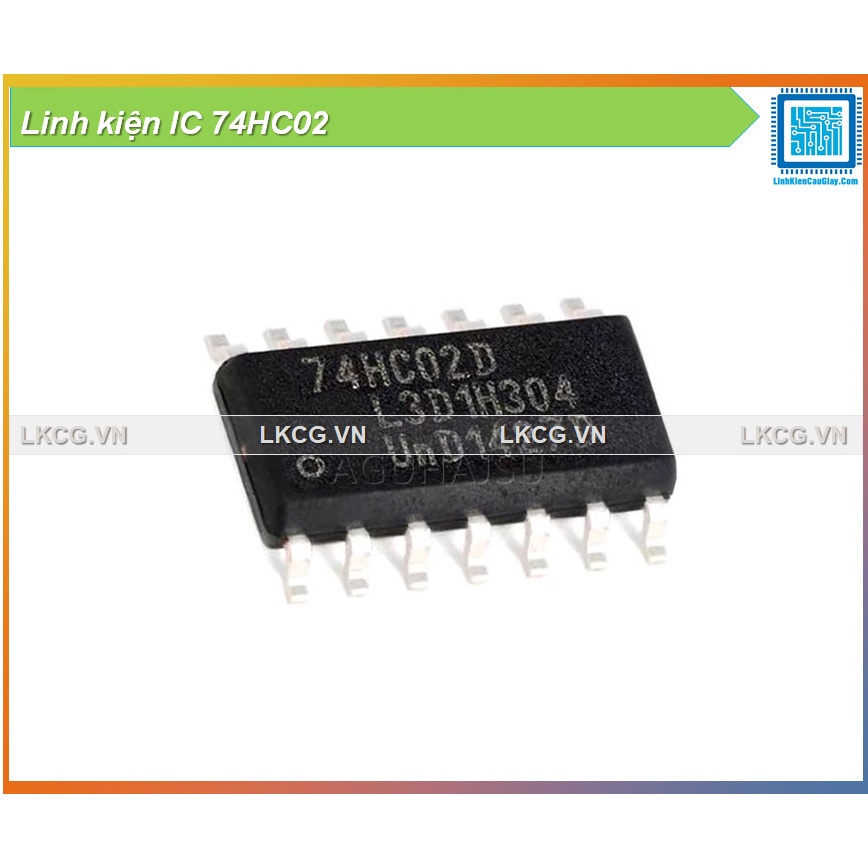 Linh kiện IC 74HC02