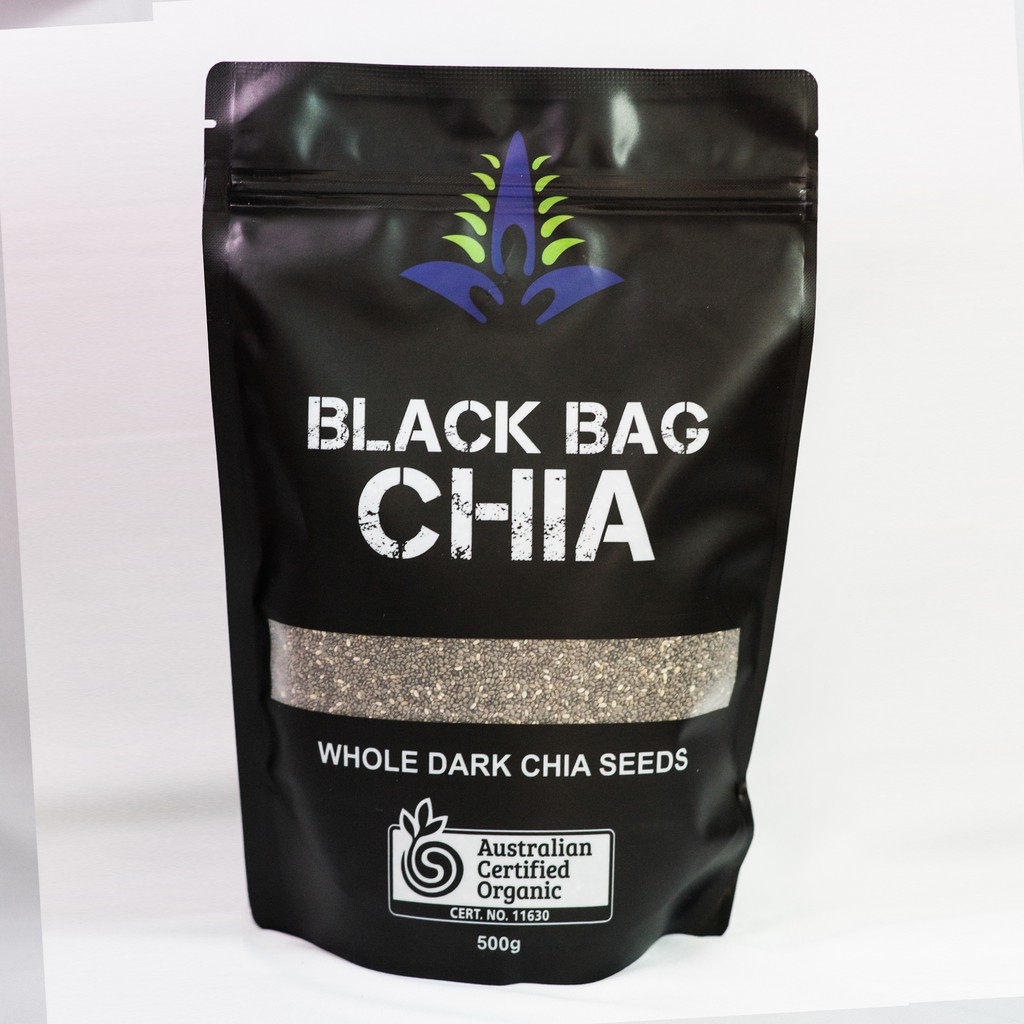 Combo 2 Chia Đen Úc Black Bag túi 500g (Hàng Chuẩn)