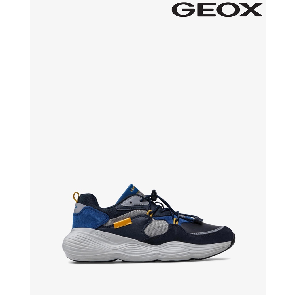 Giày Sneaker Trẻ Em GEOX J Bubblex B A Suede Nylon