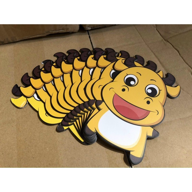 set 10 bao lì xì hình thú dễ thương