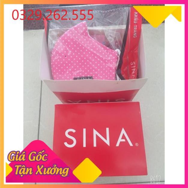 (Sale Khủng)  Khẩu trang SINA kháng khuẩn hàng chuẩn cao cấp