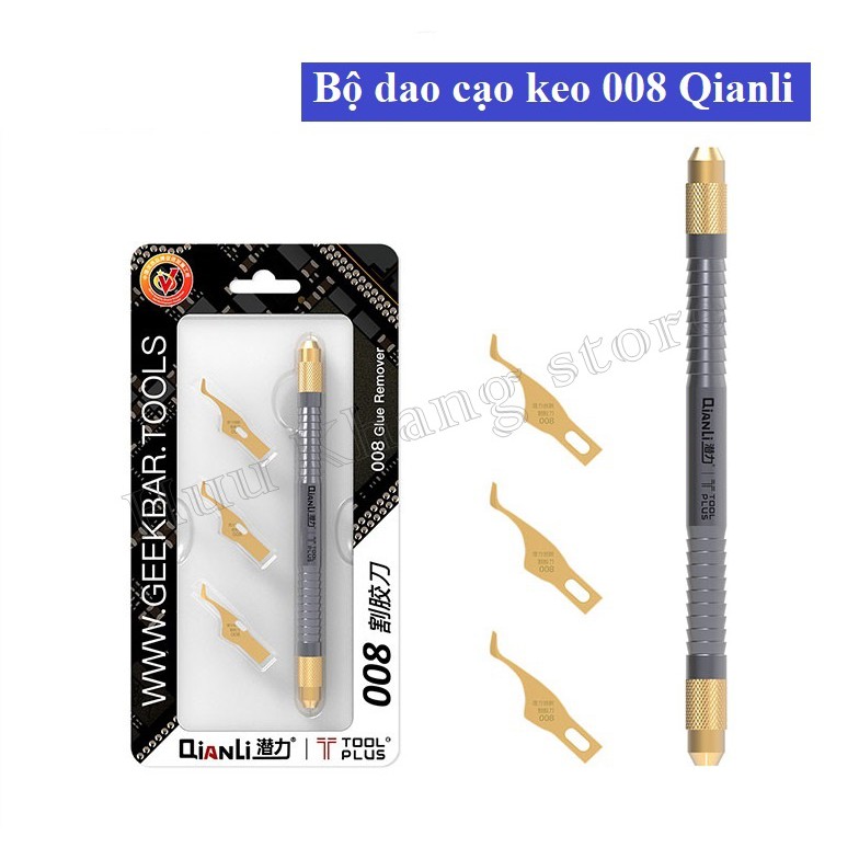 Bộ dao cạo keo 008 Qianli