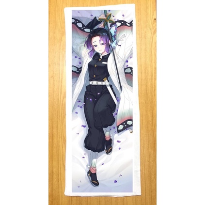 Gối ngủ anime kochou shinobu dài 40cm x 1m /Gối ôm trùng trụ kimetsu no yaiba