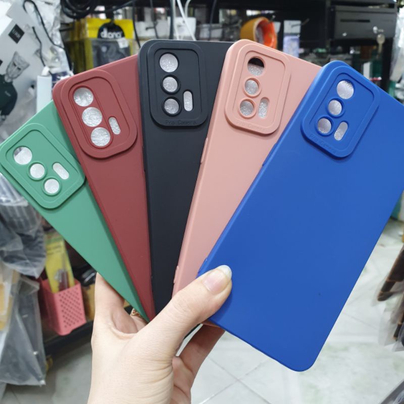 Ốp lưng Oppo Realme GT / GT neo 2T dẻo màu có bảo vệ camera