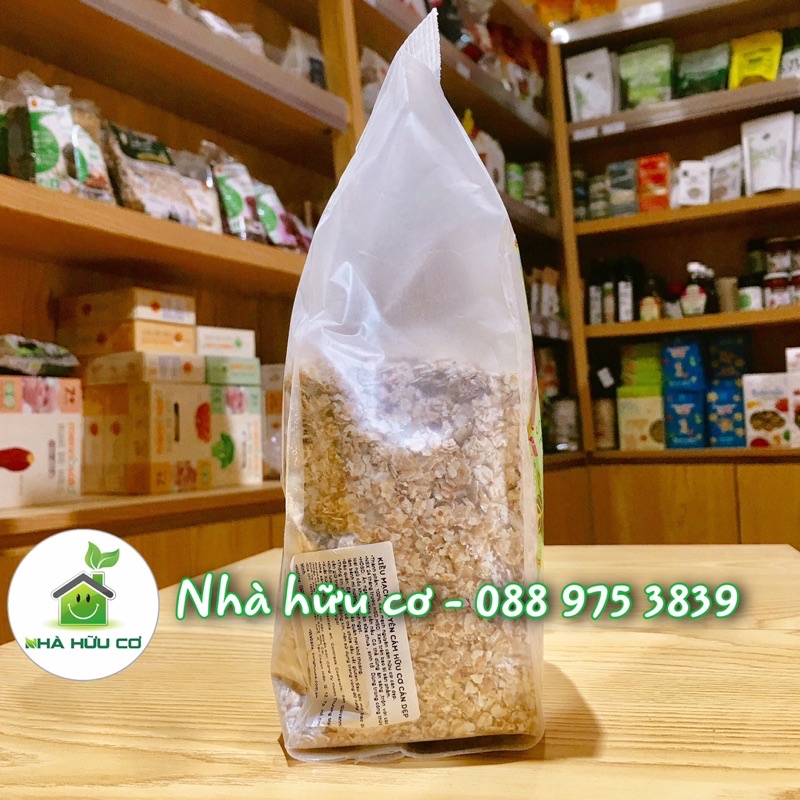 Kiều mạch nguyên cám hữu cơ cán dẹt SOTTOLESTELLE 500g - Date: 5/8/2022 - Organic Whole Buckwheat Flakes - Nhà Hữu Cơ