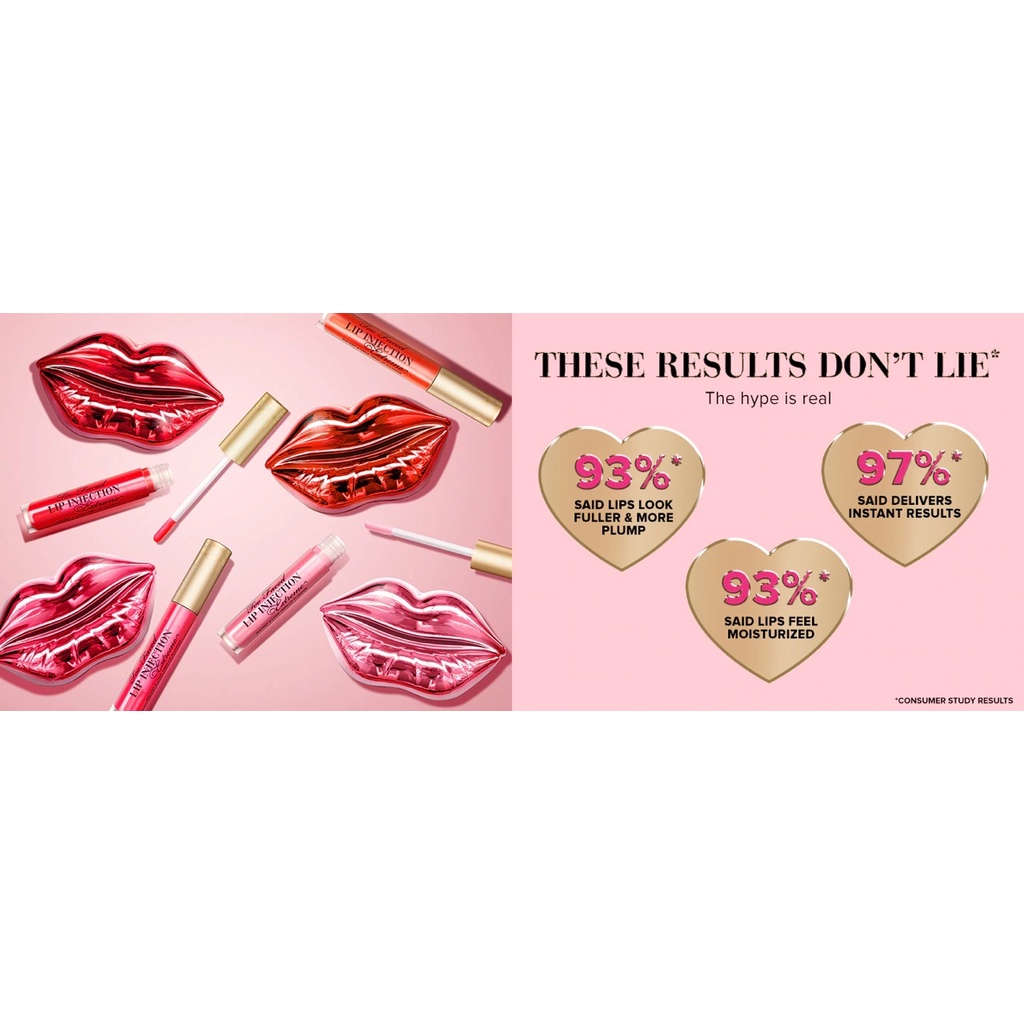 Son bóng kích dày môi Too Faced Deluxe Lip Injection Extreme Lip Plumper