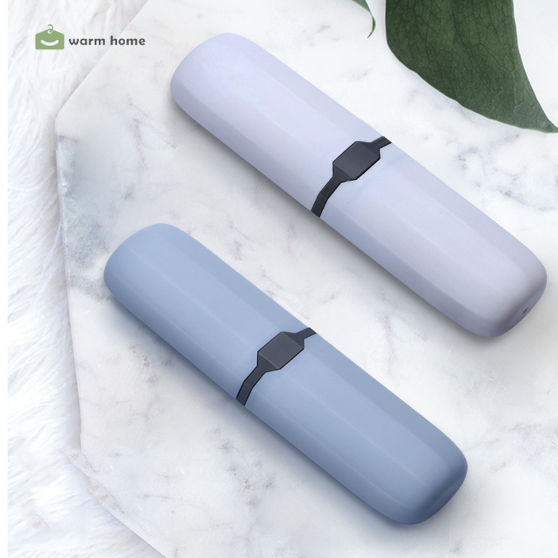 (Hàng Mới Về) Ống Đựng Bàn Chải Đánh Răng Thiết Kế Đơn Giản Tiện Dụng Khi Đi Du Lịch