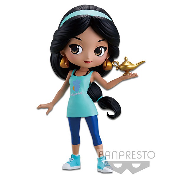 Chính hãng mô hình mini QPOSKET Aladin và cây đèn thần / Công chúa Jasmine Avatar Style