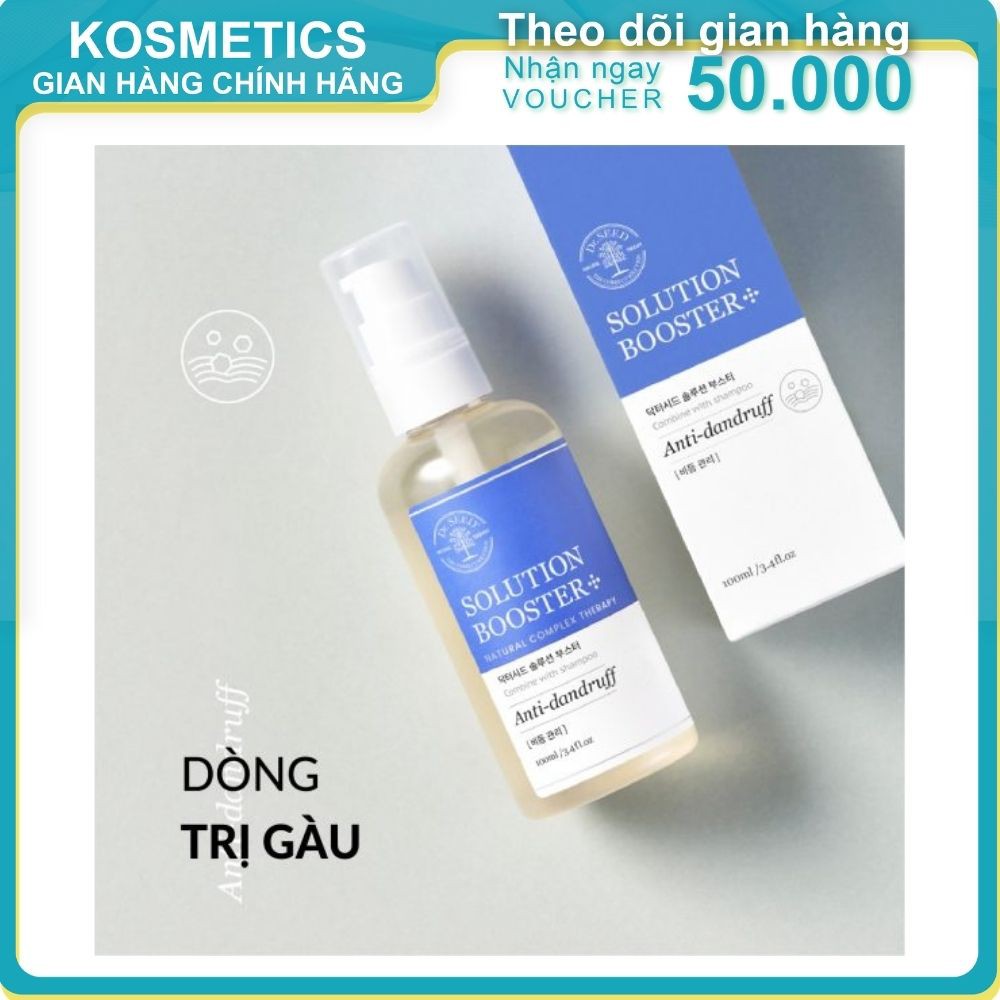 Tinh chất ngăn ngừa gàu và dưỡng tóc DR.SEED Solution Booster Anti-Dandruff 100ml