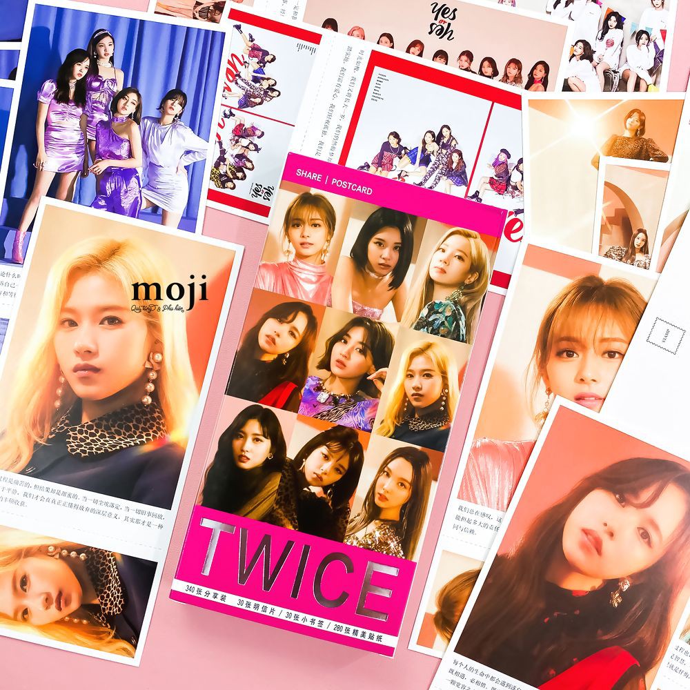 (UP) Hộp ảnh bookmark TWICE 30 tấm