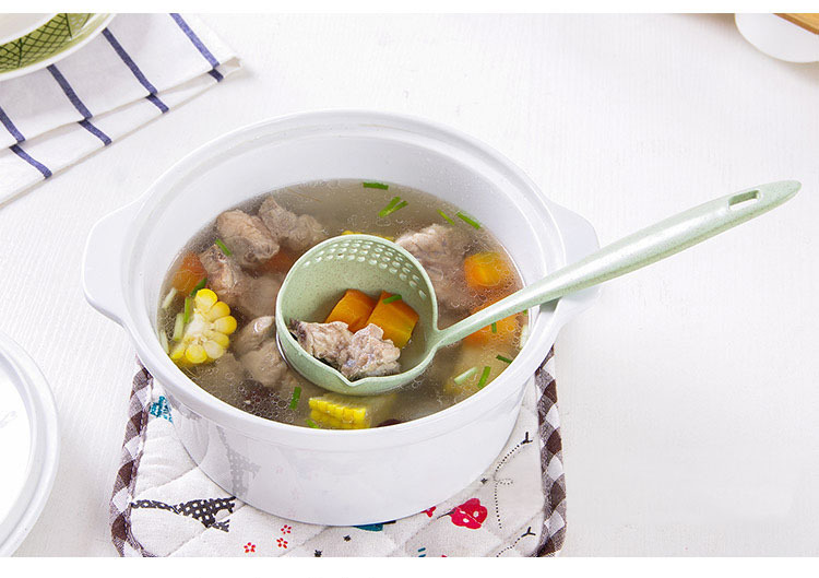 Vá múc canh 2 trong 1 cán dài đa năng tiện dụng | BigBuy360 - bigbuy360.vn