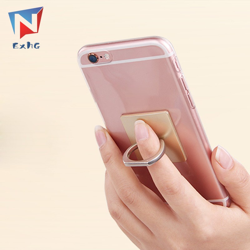 ExhG❤❤❤High quality New 360 Degree Finger Ring Mobile Phone Stand Holder Safe Grip Stand For iPhone iPad All Smart Phone