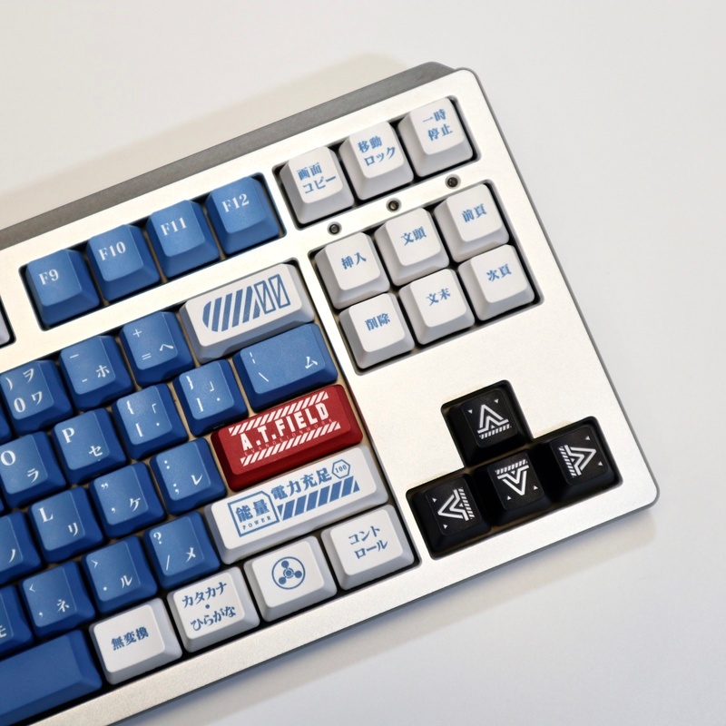 EVANGELION Keycap EVA Lilith Animation keycap Chất liệu PBT Cherry height Thuốc nhuộm Thăng hoa bàn phím cơ  keycap 125 phím