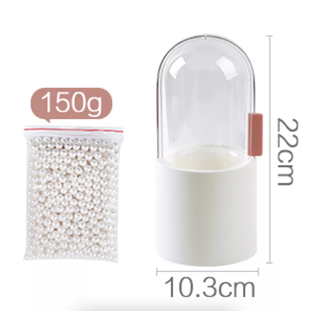 Hộp Đựng Cọ Trang Điểm Có Nắp Xoay Độc Đáo Dễ Thương Lạ Mắt Thông Minh Tiện Dụng Vệ Sinh