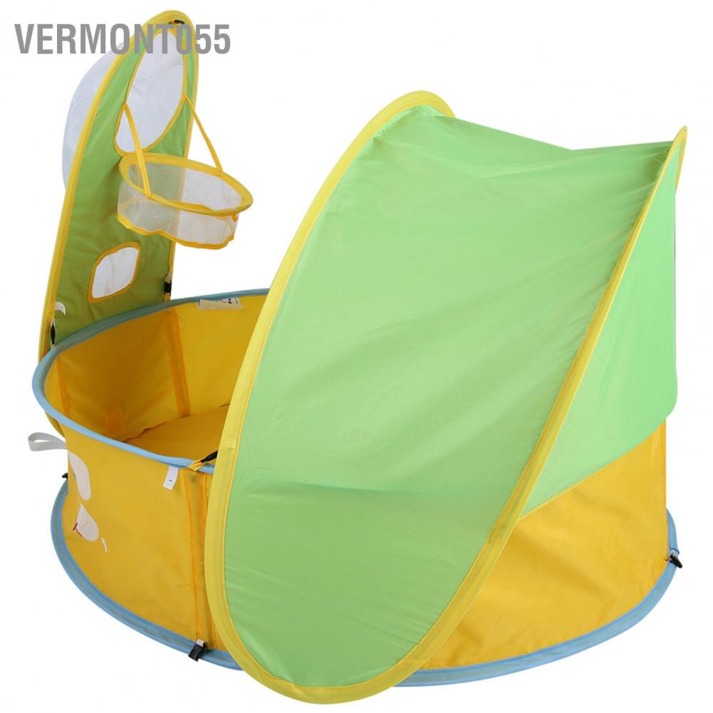 Vermont055 Summer Outdoor Portable Anti UV Pool Beach Tent Child Swimming Play House for Baby Kids
