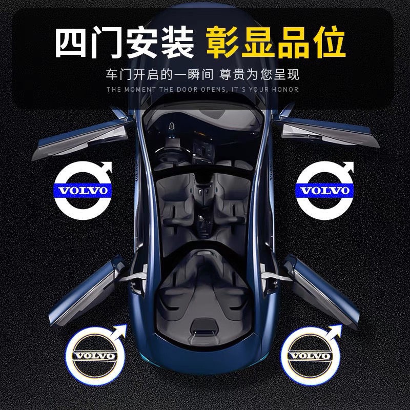 Set 2 đèn chiếu sáng cho xe Volvo XC90 S90 V90 xc40 XC60 s60l S80L