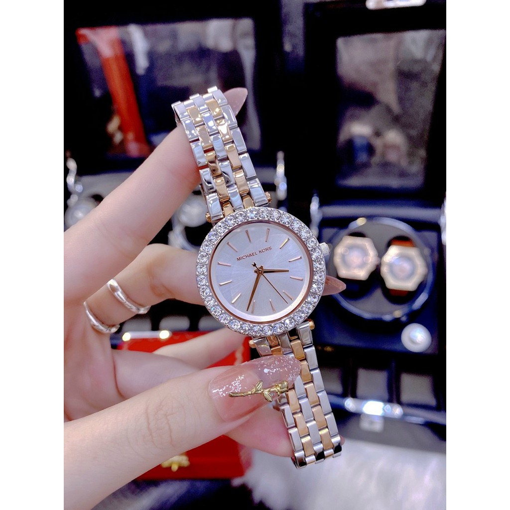 Đồng hồ đeo tay nữ chính hãng, đồng hồ nữ MICHAEL KORS authentic full box, đẹp lung linh, sang chảnh