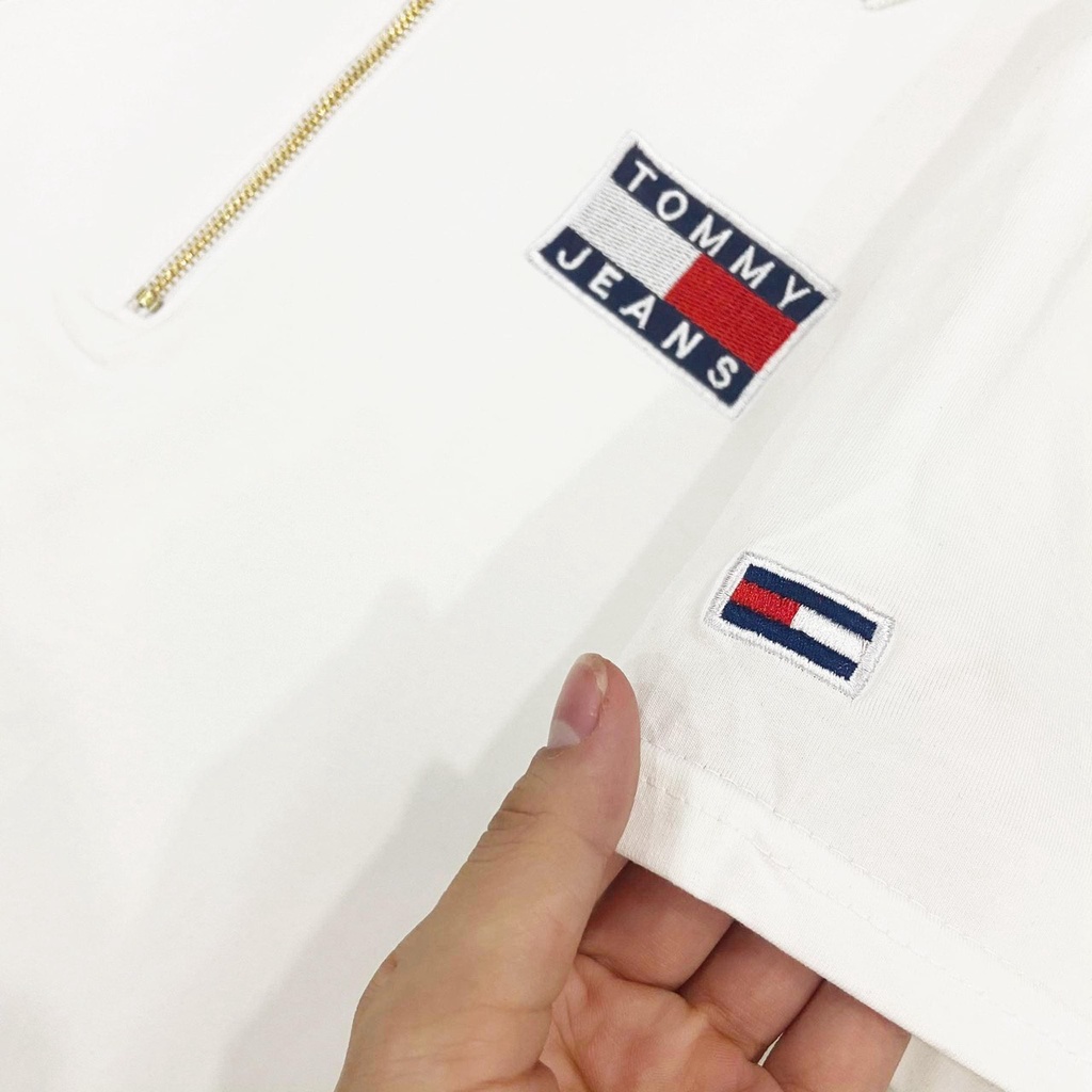 Áo polo nữ, áo thun có cổ nữ đẹp, cao cấp, tay ngắn T.O.M.M.Y cổ khóa