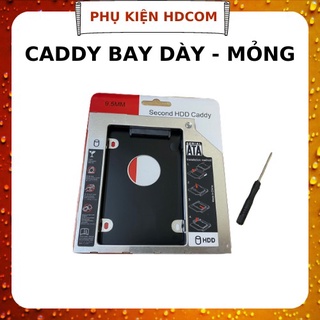 Caddy bay mỏng 9.5mm thay thế ổ cứng vào ổ đĩa dvd hoặc cd