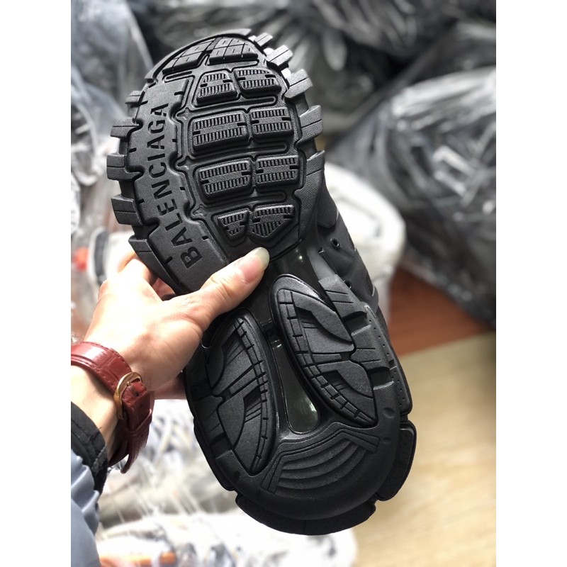 Giày thể thao sneaker blen track full đen