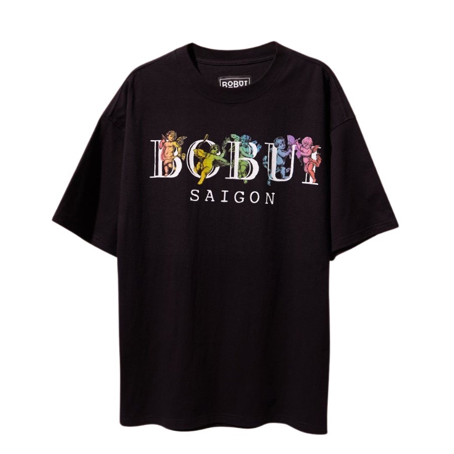 [Full Tag Hãng] Áo thun Bobui local brand tee chính hãng full tag unisex form rộng ulzzang oversize nam nữ