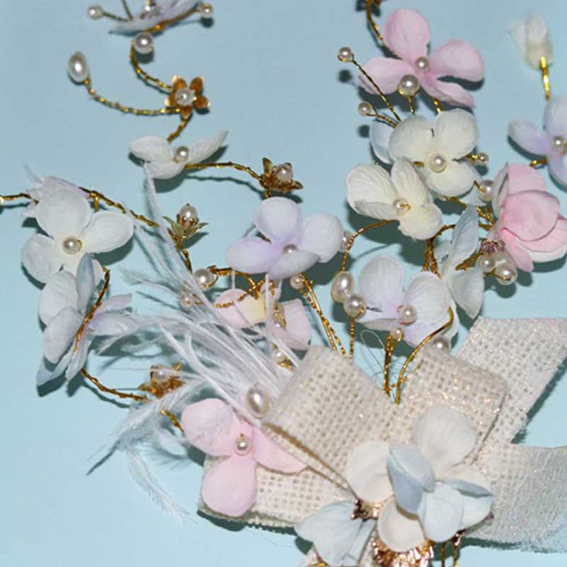 Phụ kiện tóc thiết kế ấn tượng quyến rũ cho cô dâu