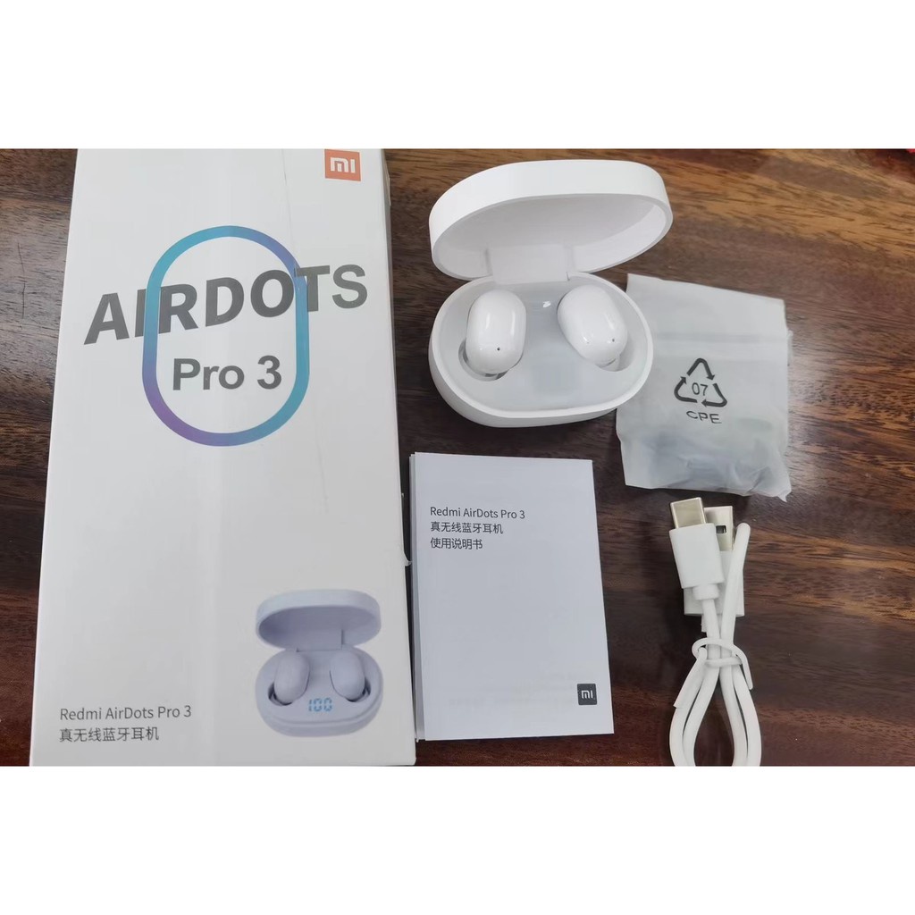 Tai Nghe Nhét Tai Không Dây Bluetooth 5.0 Âm Trầm Điều Khiển Bằng Giọng Nói Xiaomi Redmi airdots S / 2 TWS mi