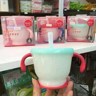 Cốc tập uống Richell 3 giai đoạn .minho110195