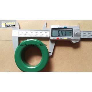 LÕI FERRITE XUYẾN XANH LÁ PC40 D63