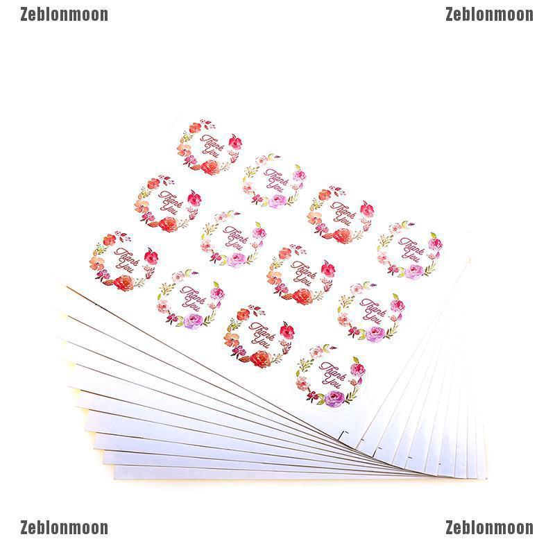 & Moon 120 Nhãn Dán Đóng Gói Cảm Ơn