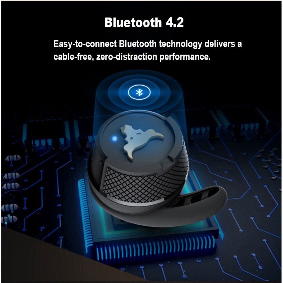 Tai Nghe Bluetooth Không Dây V4.2 Chống Nước Ipx7 Kèm Hộp Sạc